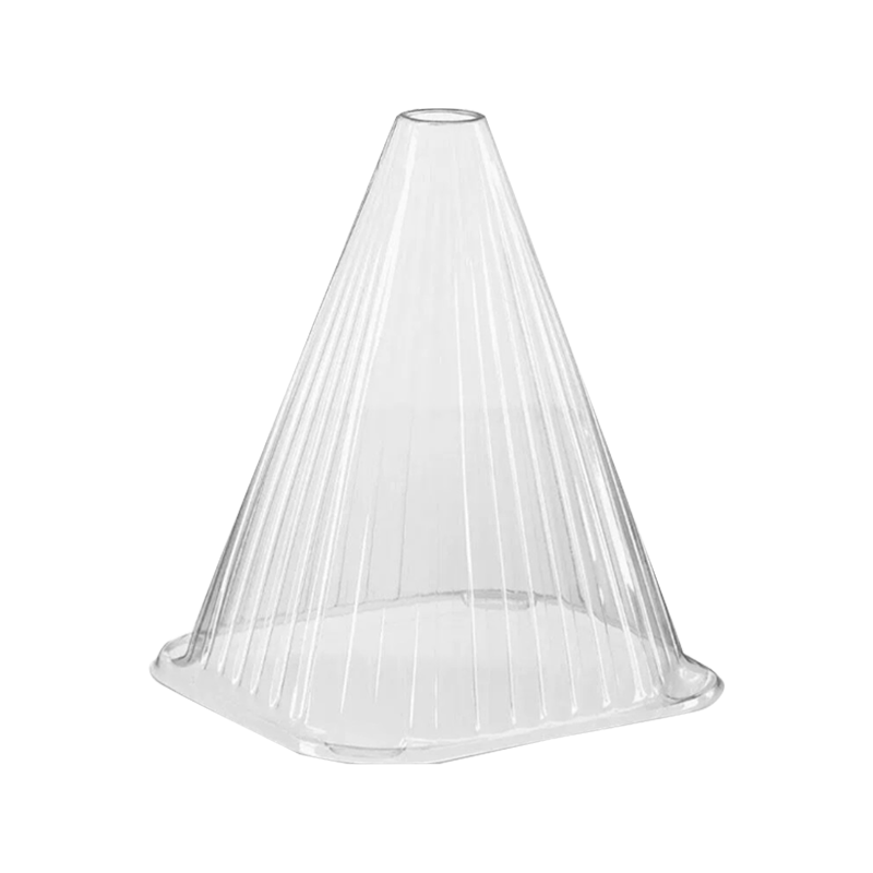 Kertakäyttöinen muovinen taimenpäällinen