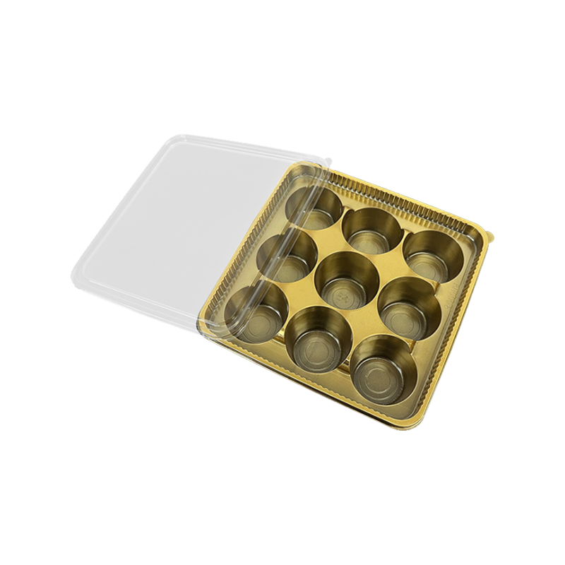 9-onteloinen pyöreä PET-karamellipakkauslaatikko