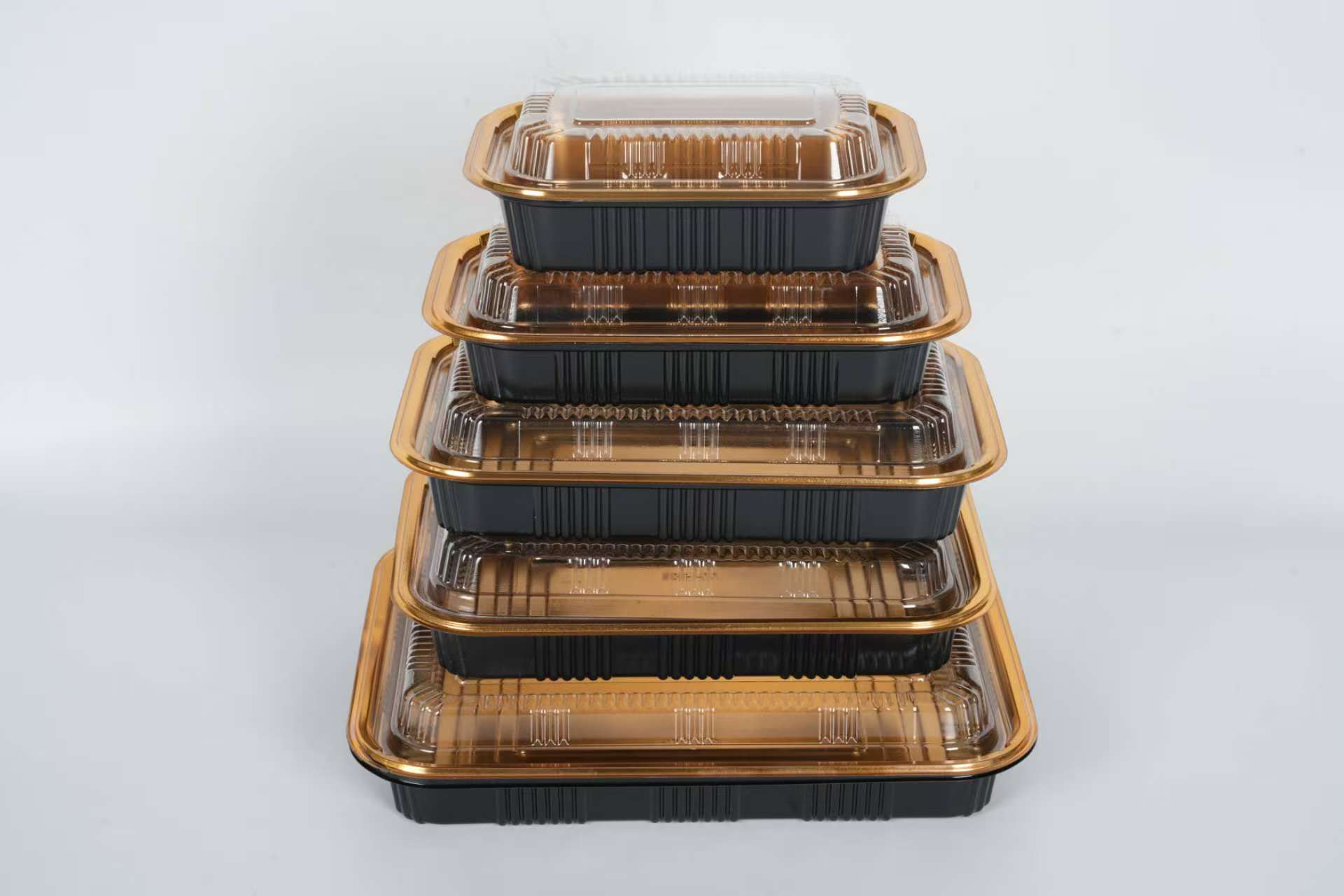 Kertakäyttöinen muovinen PP-materiaalinen sushi-ruokatarjotin Laatikko 