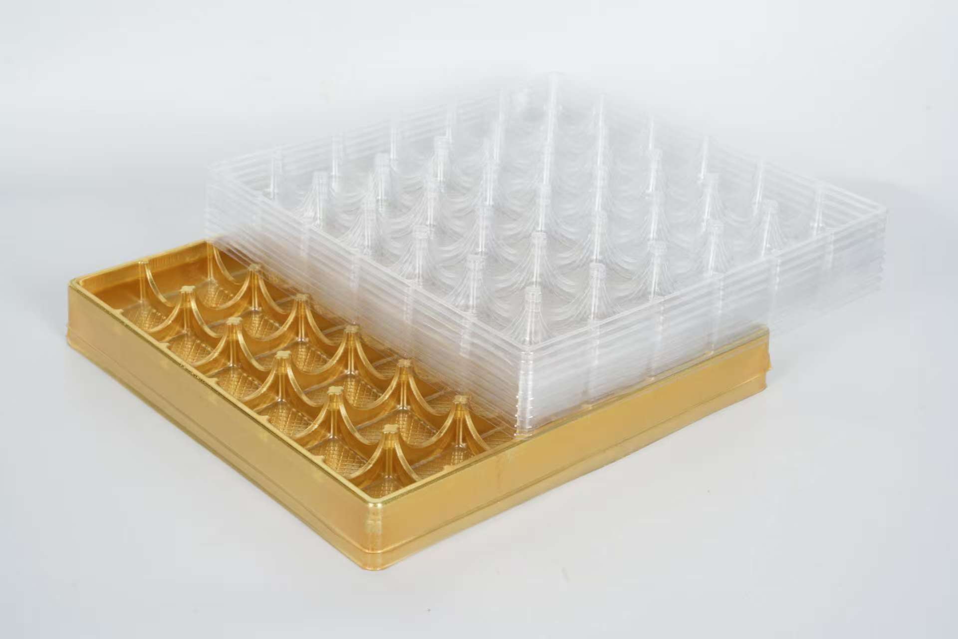 Kertakäyttöinen muovinen PP-materiaalinen sushi-ruokatarjotin Laatikko 